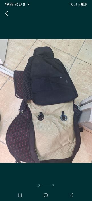 Авточехлы комплект за 15000 тг.