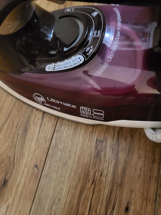 Fier de calcat Tefal Ultimate Anti-Calc FV9650, Talpa Autoclean, 2600 W, 0.32 I, 210 g/min