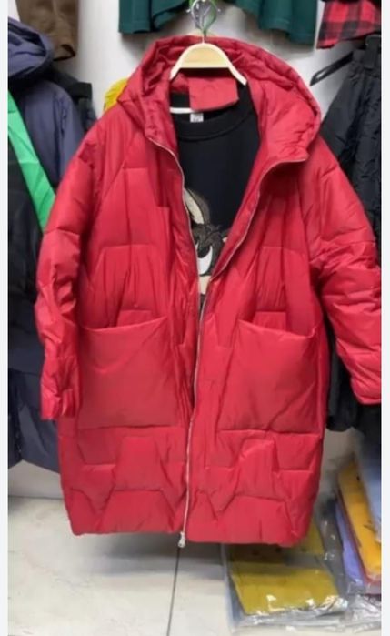 Новый пуховик оверсайз