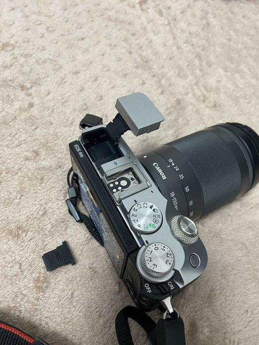 Canon EOS m6 STM silver