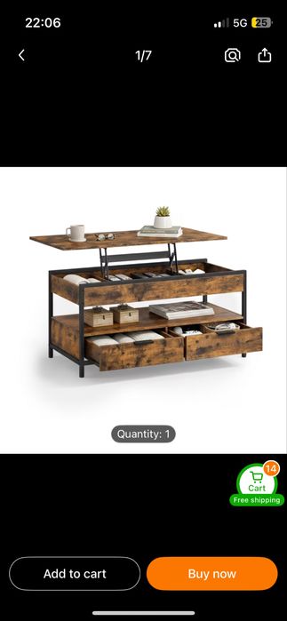 Masa cafea living- Nou