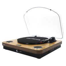 Грамофон-Aiwa GBTUR-120WD vinyl