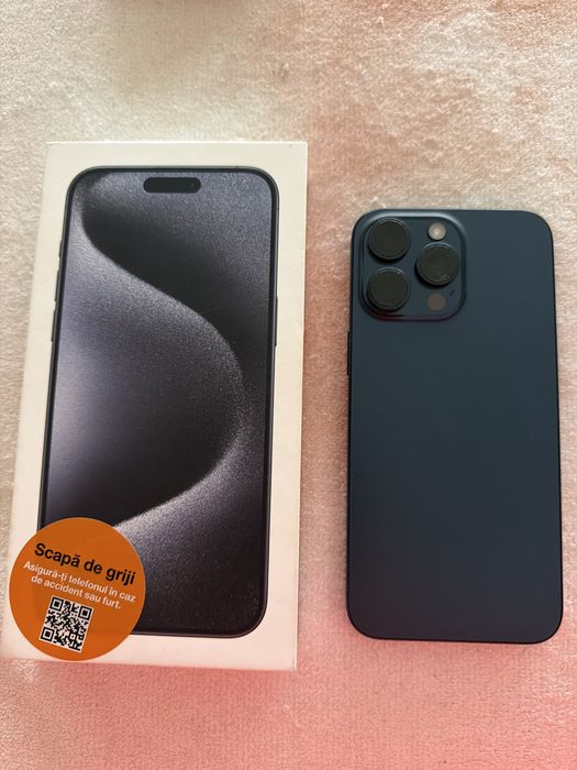 15 pro max si iphone 15 stare impecabila