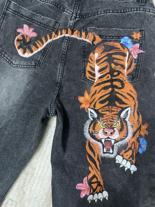 pantaloni baggy tigru handmade