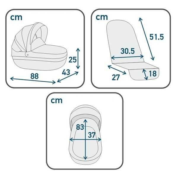 Бебешка количка Bass Soft Print Pop Art