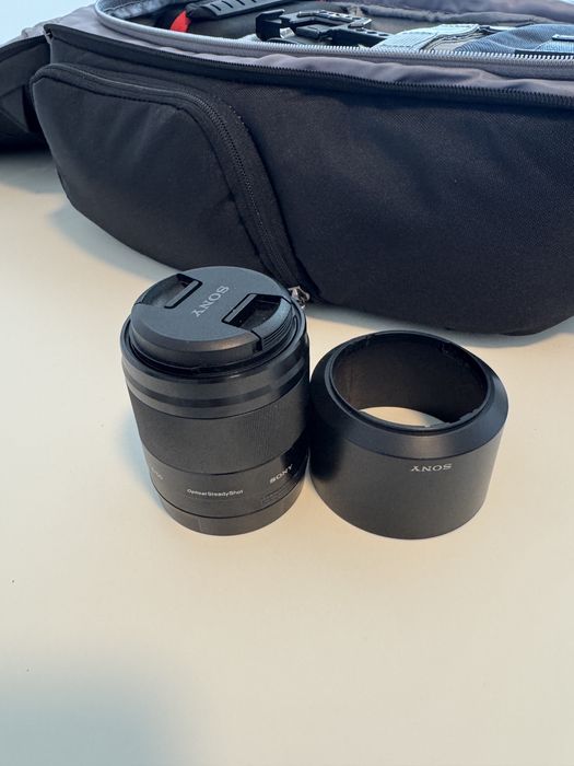 Sony Crop Obiectiv Foto 50mm f/1.8 OSS Fix, pentru Sony  Montura  E