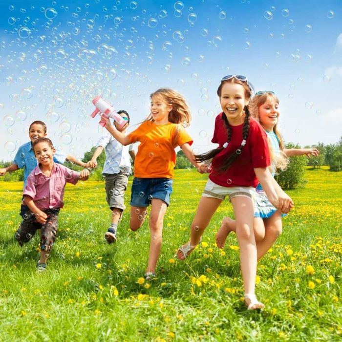 Машина за сапунени мехурчета – Базука (Bubble Gun Bazooka)