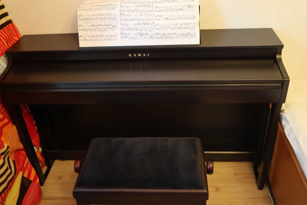 Pian Digital KAWAI CN-29 R + Scaun Thomann KB-47RM : Stare Excelentă, Rosewood
