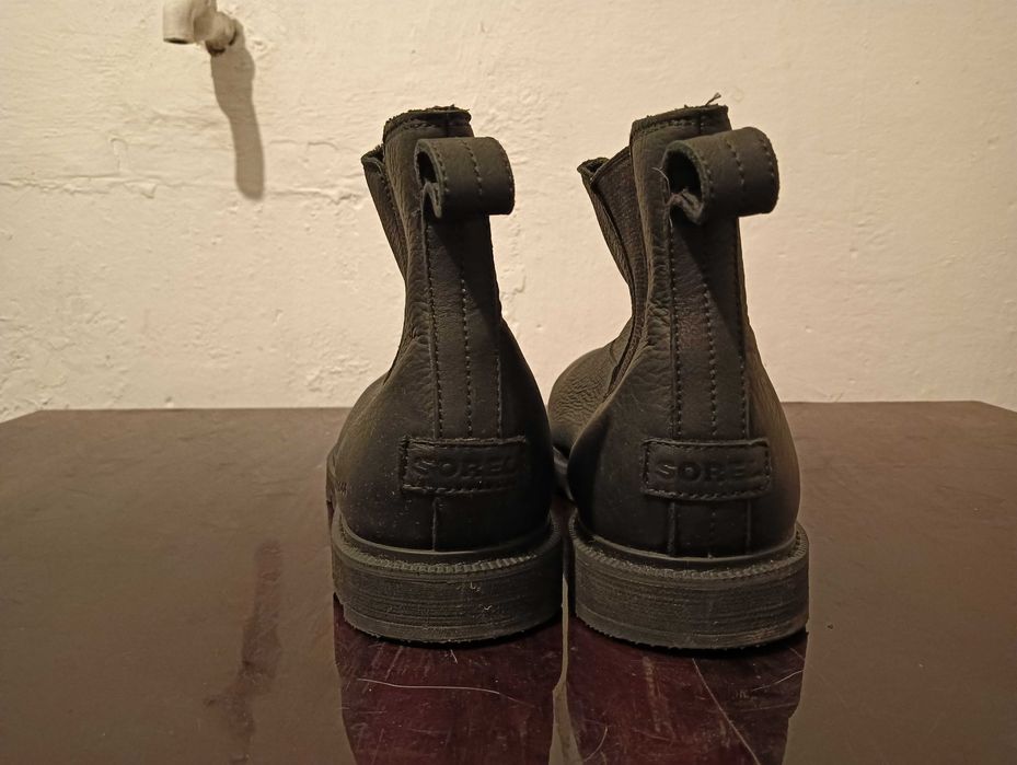 Ghete Sorel impermeabile, piele, mărimea 44 – aproape noi