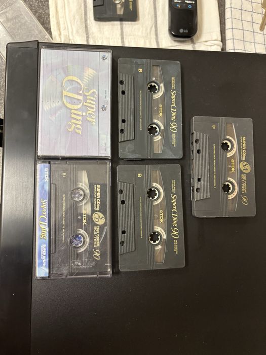Casete audio TDK  super CD ing 90 chrome