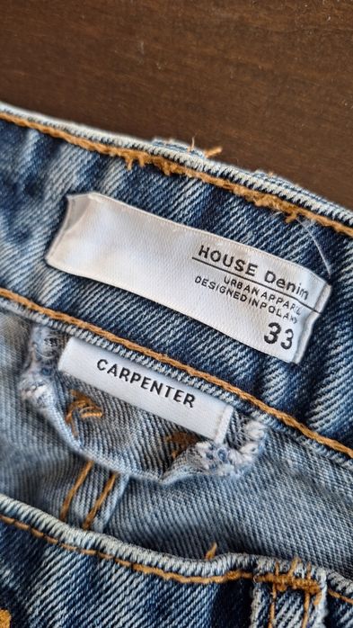 Сини къси дънки Carpenter