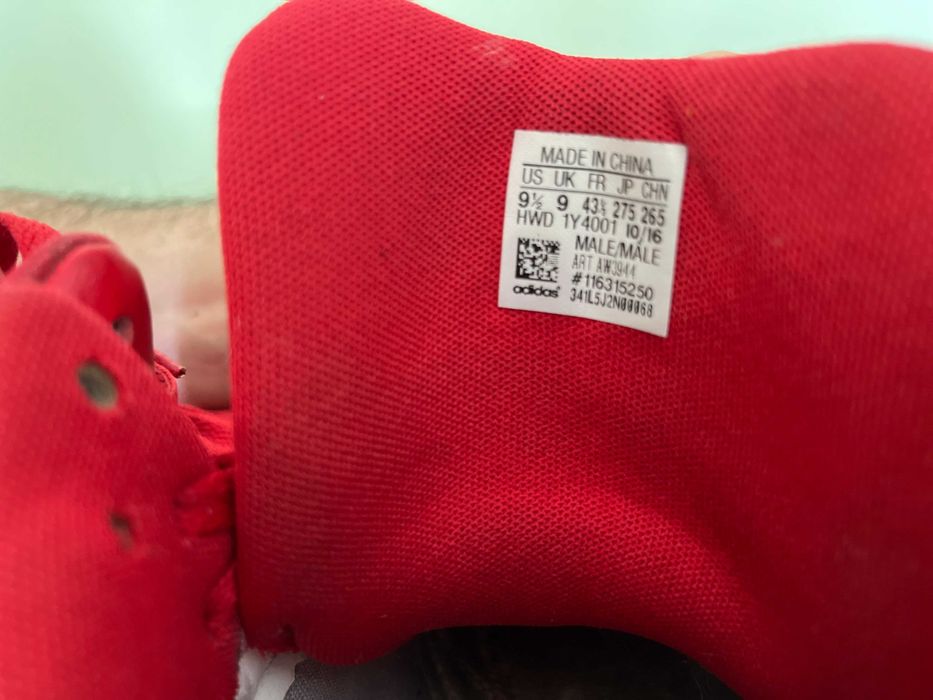 Маратонки Adidas Cloudfoam Rewind Mid Men's Boots Red