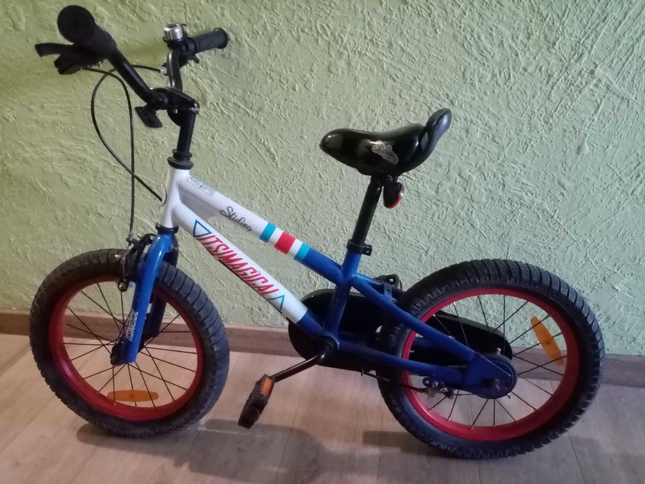 велосипед детски 16 +спомагателни колела