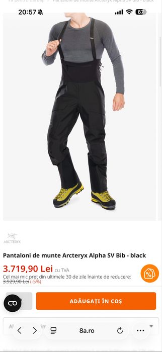 Pantaloni Arcteryx 100% Originali !!!
