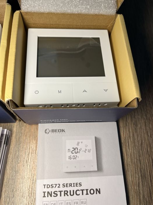 Termostat smart wifi incalzire pardoseala centrala gaz