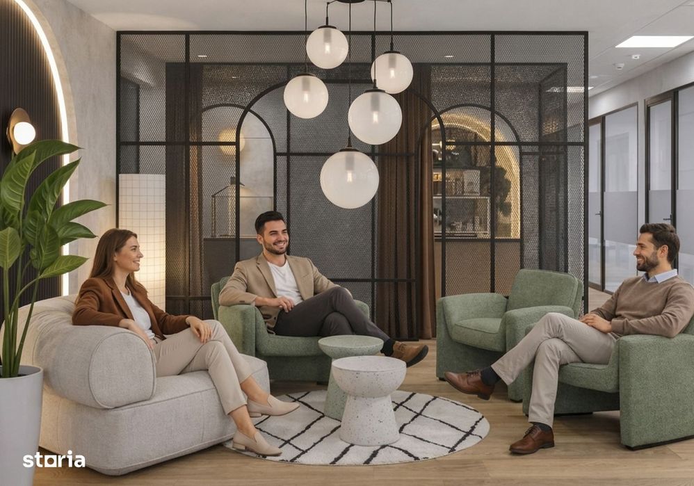 Birou modern cu servicii incluse, 40 m².