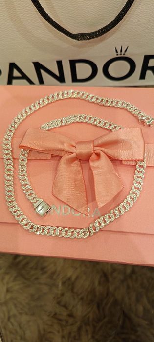 Super Ofera Martie Set Bratarǎ+Lanț Pandora Silver S 925