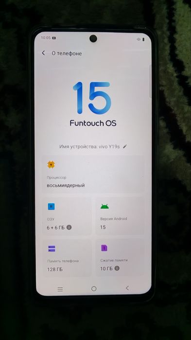 Vivo Y19s sotiladi holati ideal 3kun ishlatilgan tel