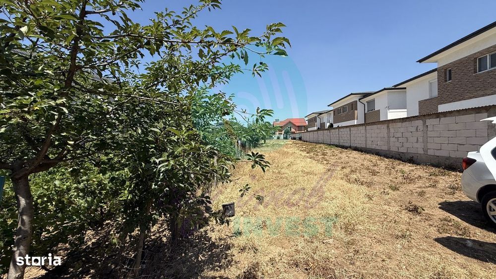 Teren cu utilități,  zonă în dezvoltare – Popești