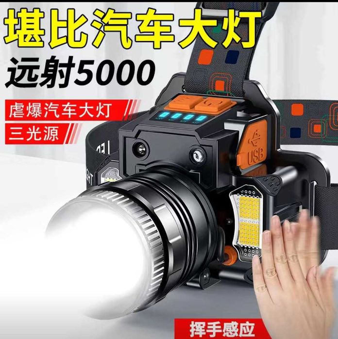 Ультраяркий налобный фонарь нового поколения