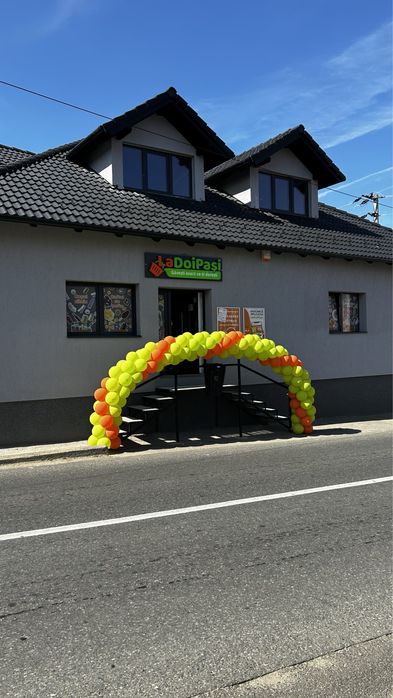 Arcada baloane! Baloane cu heliu! Arcada intrare! Decor Botez! Baloane