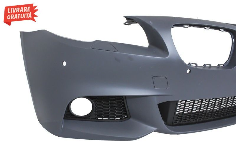 Bara Fata BMW Seria 5 F10 F11 (2011-2014) M-Technik Design cu Grile Ce