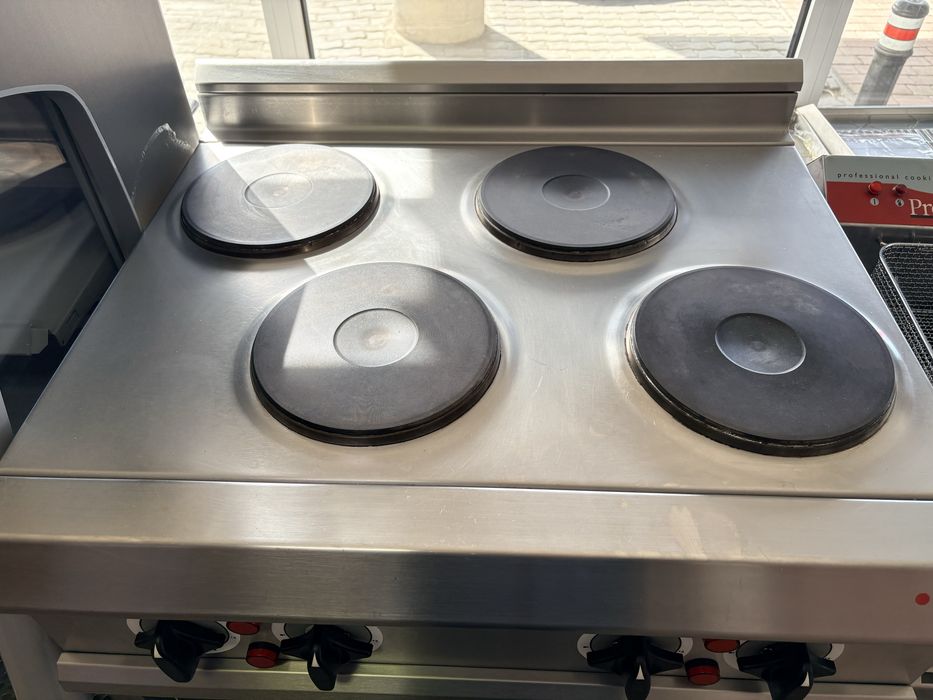 Plita cu suport inox