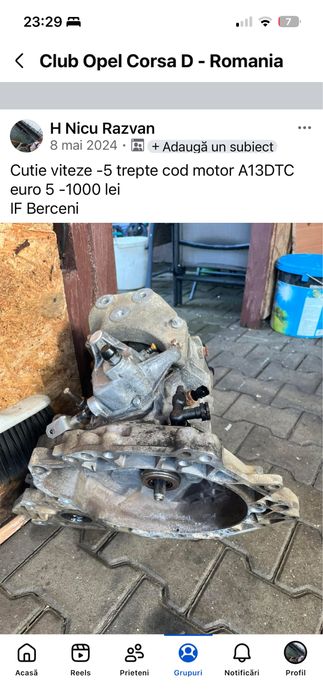 Cutie viteze Corsa D 1.3 euro5 A13dtc