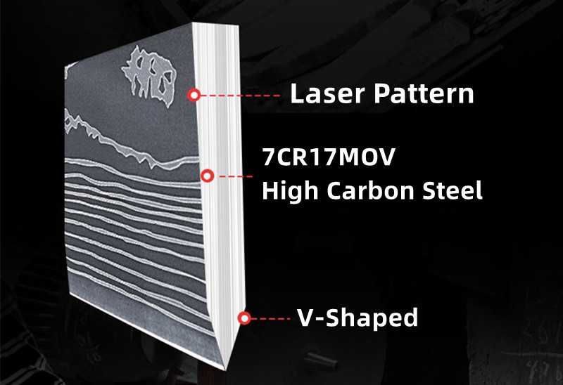 Set 9 Cutite Profesionale + Protectie Degete +Ascutitoare +Cutie cadou