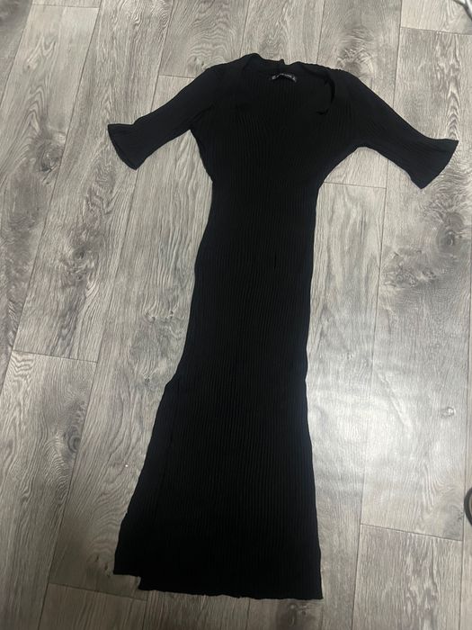 Платье серное лапша