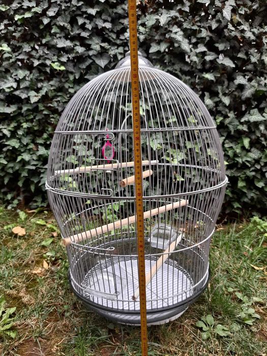 Colivie pentru pasari, Rotunda, Gri 47 x 70 cm