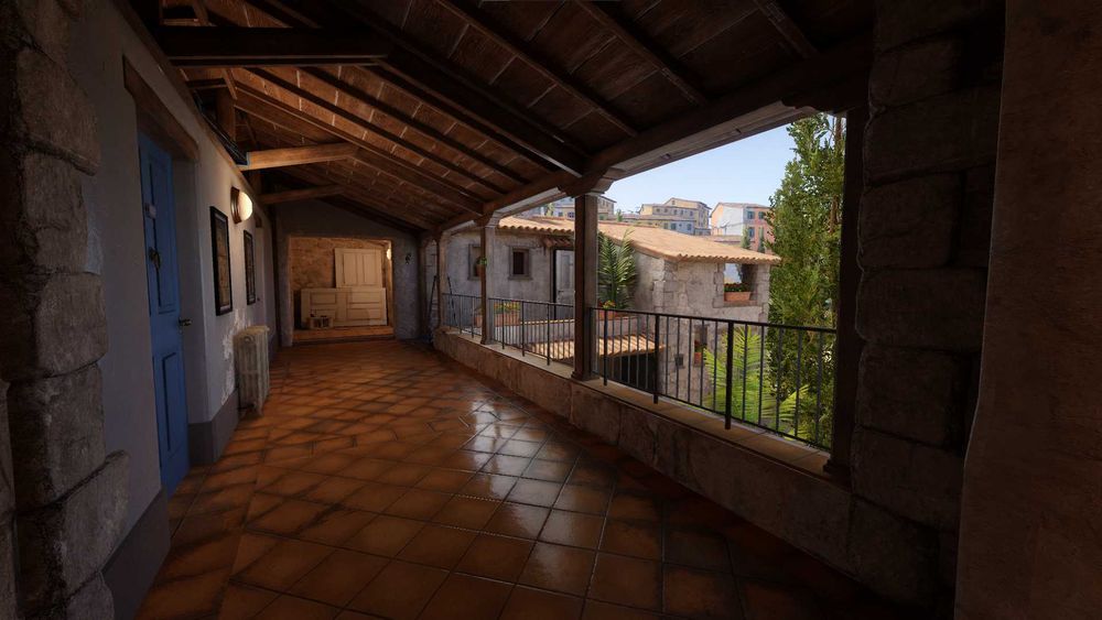 Apartament cu doua balcoane, bucatarie, baie, 3 camere