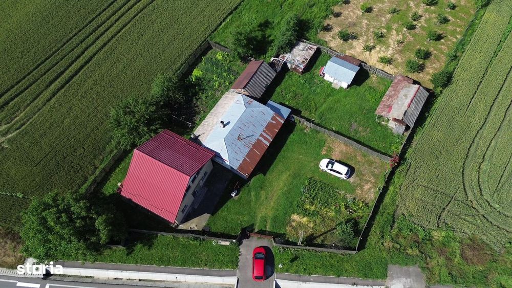 Casă 3 camere cu teren 6.400 mp, Rociu – 25 km de Pitești