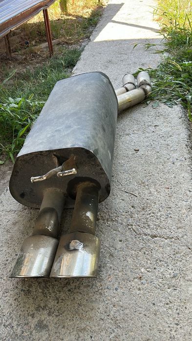 Глушитель самовар выхлоп