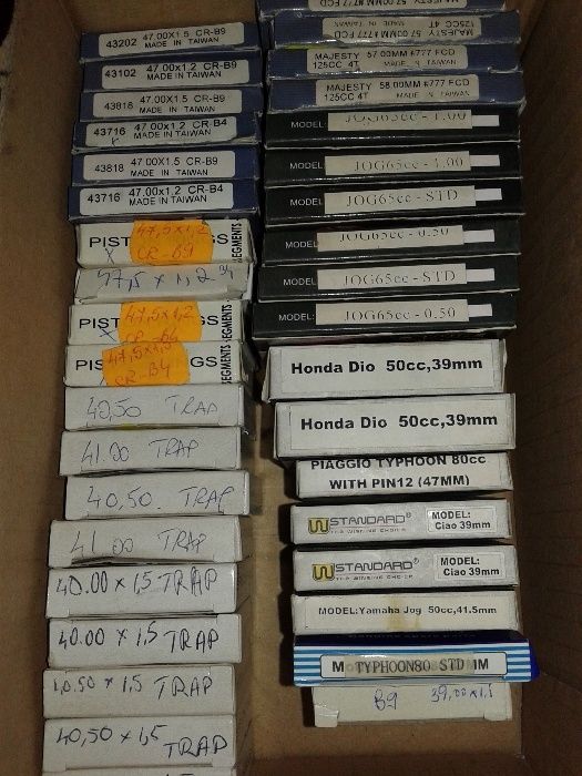 Segmenti scuter 2 timpi si 4 timpi