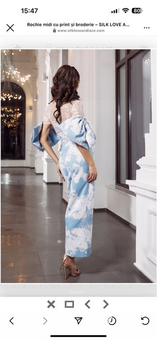 Vand rochita Silk, Love and Lace