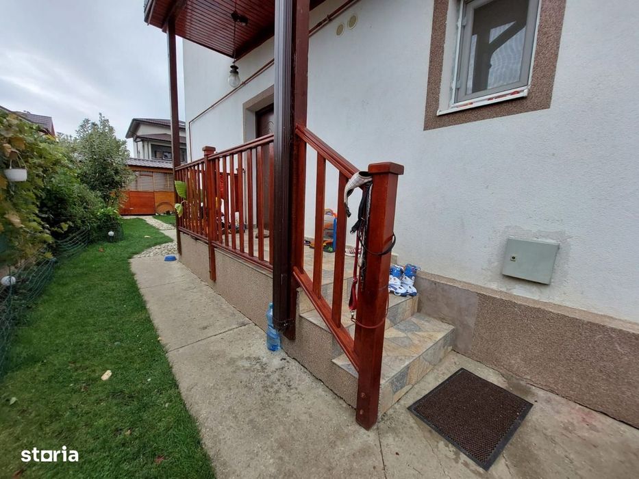 Casa Bragadiru 4 camere 4 bai curte 170 mp incalzire pardoseala