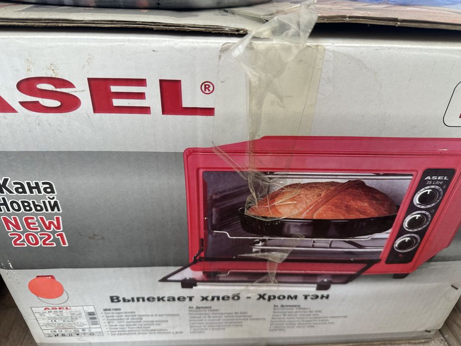 Asel печька красный