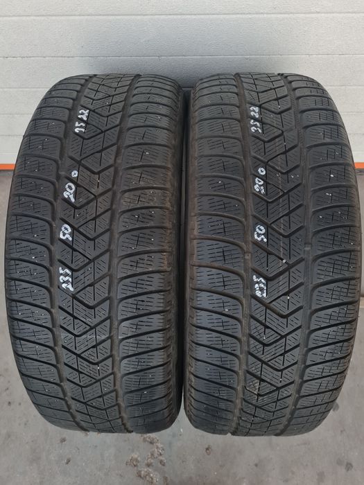 Зимни гуми 2 броя PIRELLI Scorpion 235 50 R20 дот 3522