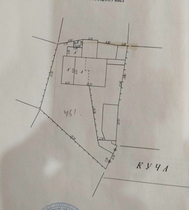 Участок 5 соток,рядом Мирабад авеню! Мирабад базар!