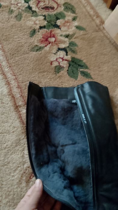 Сапоги зимние, натуральная кожа