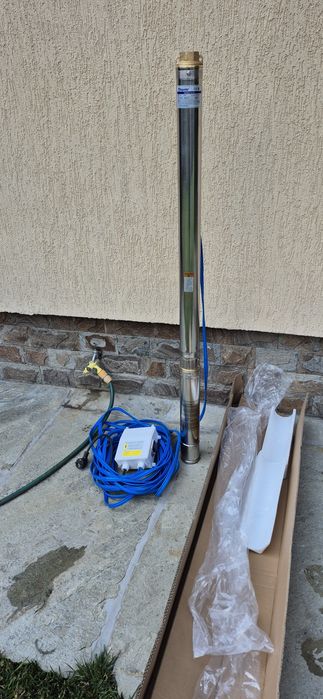 Pompă inox, bobinaj cupru 750W. 114m