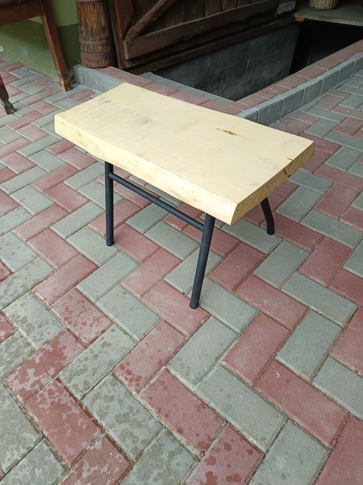Masa cafea stejar și paltin