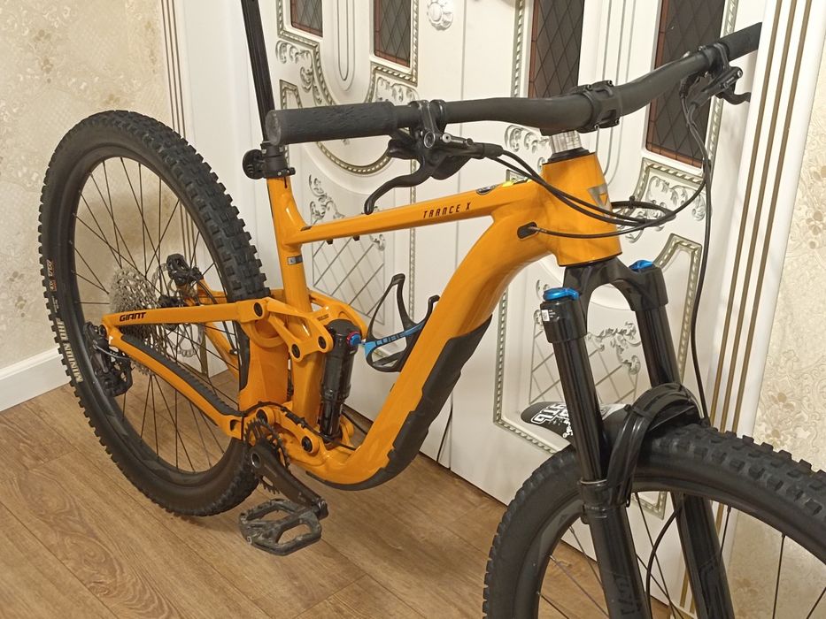 велосипед двухподвес gian transe x2 2024 года