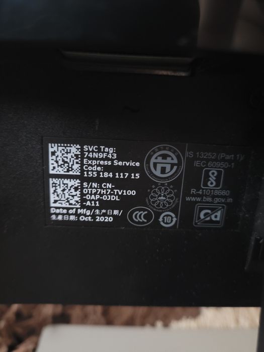 Monitor Dell FullHD 2020 stare perfecta.