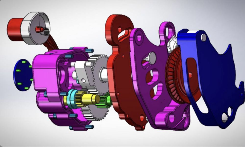 Электрожумар AWAH Z3 Prof, для альпинизма и работы на высоте, новый