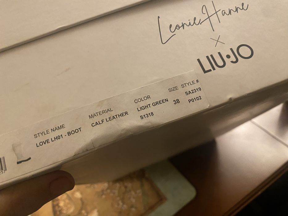 Cizme noi lungi Liu Jo din piele naturala