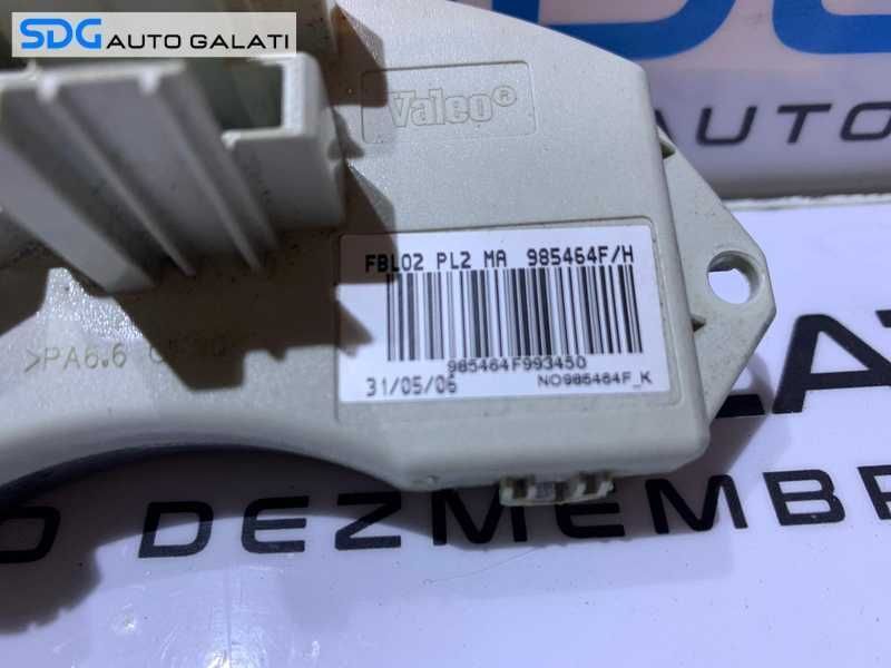 Rezistenta Trepte Releu Motoras Ventilator Aeroterma BMW Seria 3 E90 E91 E92 E93 2004 - 2013 Cod 985464F 985464F993450 [D0405]