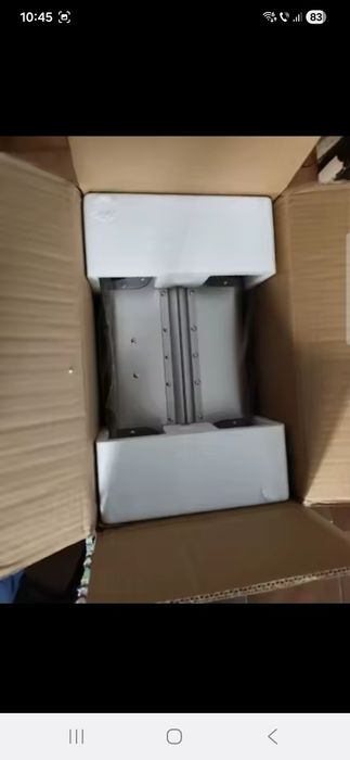 Vând troller cabină nou, gri metalizat,55×35×23