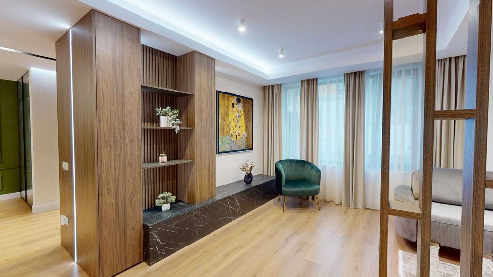 Apartament LUX - 110 mp + terase 50 mp + statie incarcare masini electrice